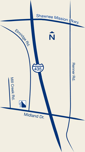 Directions to Capstone Dentistry in Shawnee Kansas